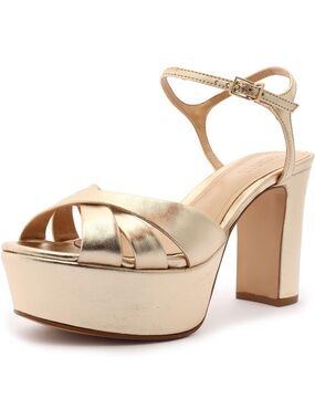 Schutz Women’s Keefa platform dress sandal size 8